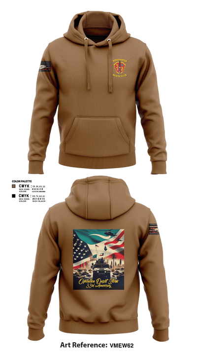 3/7 India Co. Wpns Plt 50459074 Hoodie - 101