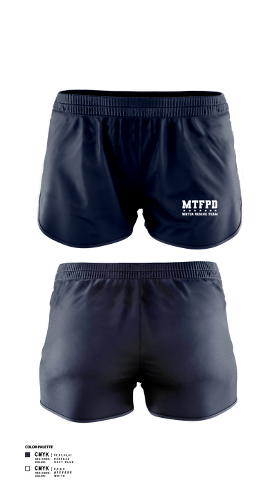 MTFPD Water Rescue Teams 62483869 Women's Shorts - 6