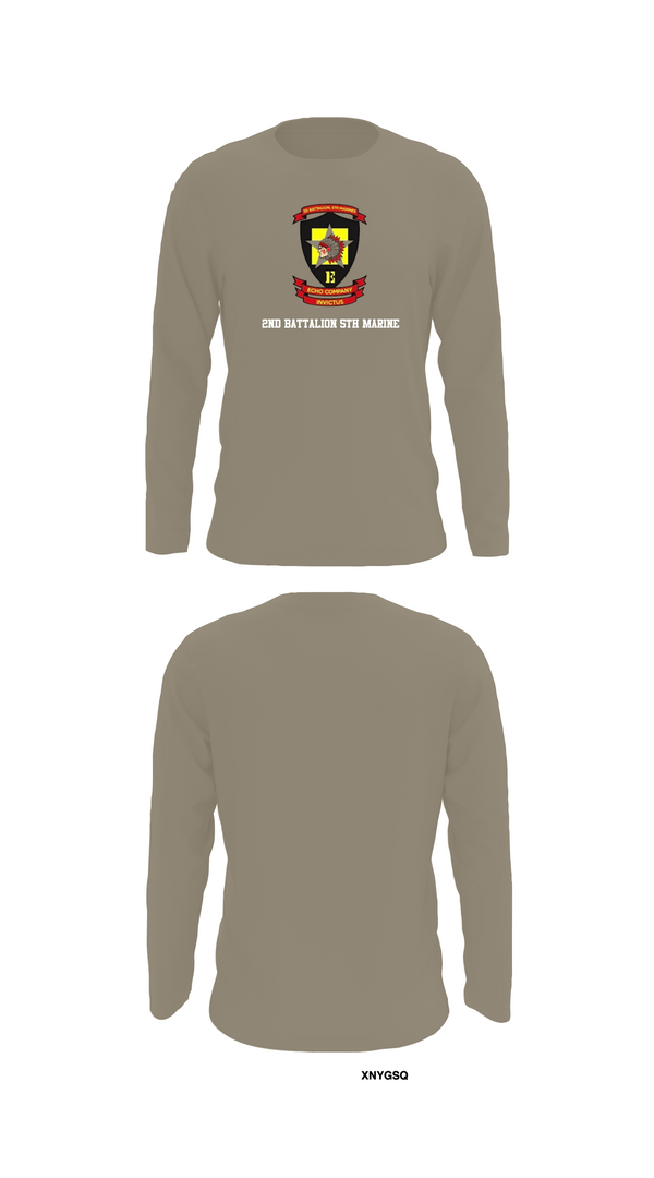 Long Sleeve Performance Shirt, 2nd Battalion 5th Marine, Marines, Teamtime, Team time, sublimation, custom sports apparel, team uniforms, spirit wear, spiritwear, sports uniforms, custom shirts, team store, custom team store, fundraiser sports, apparel fundraiser