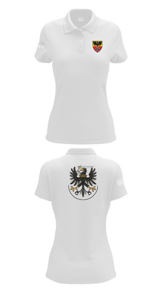 Women's Short Sleeve Performance Polo, TCS Team Germany, Softball, Teamtime, Team time, sublimation, custom sports apparel, team uniforms, spirit wear, spiritwear, sports uniforms, custom shirts, team store, custom team store, fundraiser sports, apparel fundraiser