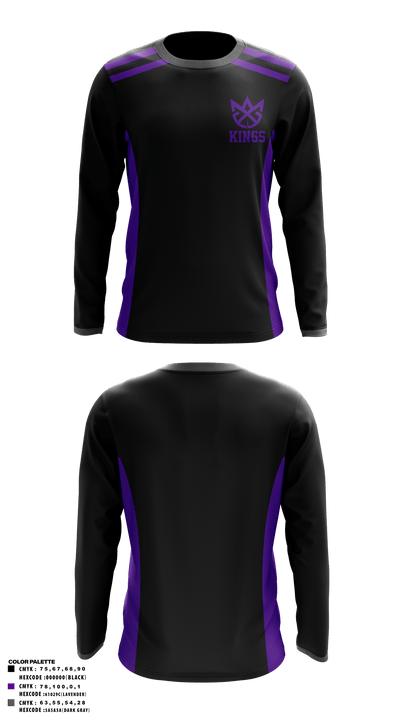 Kings 34109185 Long Sleeve Performance Shirt - undefined