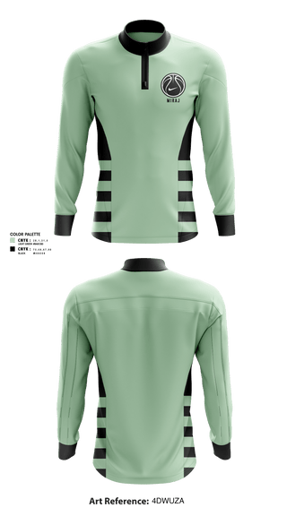 Quarter Zip Jacket, Miraj, Men's Basketball, Teamtime, Team time, sublimation, custom sports apparel, team uniforms, spirit wear, spiritwear, sports uniforms, custom shirts, team store, custom team store, fundraiser sports, apparel fundraiser