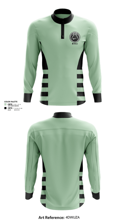 Miraj 4529652 Quarter Zip Jacket - 1