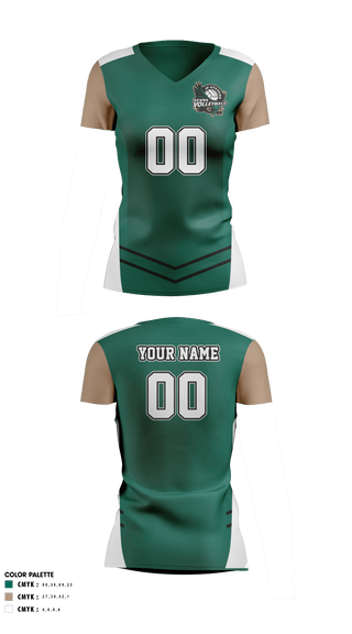 Women's Short Sleeve Vneck Shirt, John P Stevens High School Volleyball, Women's Volleyball, Teamtime, Team time, sublimation, custom sports apparel, team uniforms, spirit wear, spiritwear, sports uniforms, custom shirts, team store, custom team store, fundraiser sports, apparel fundraiser