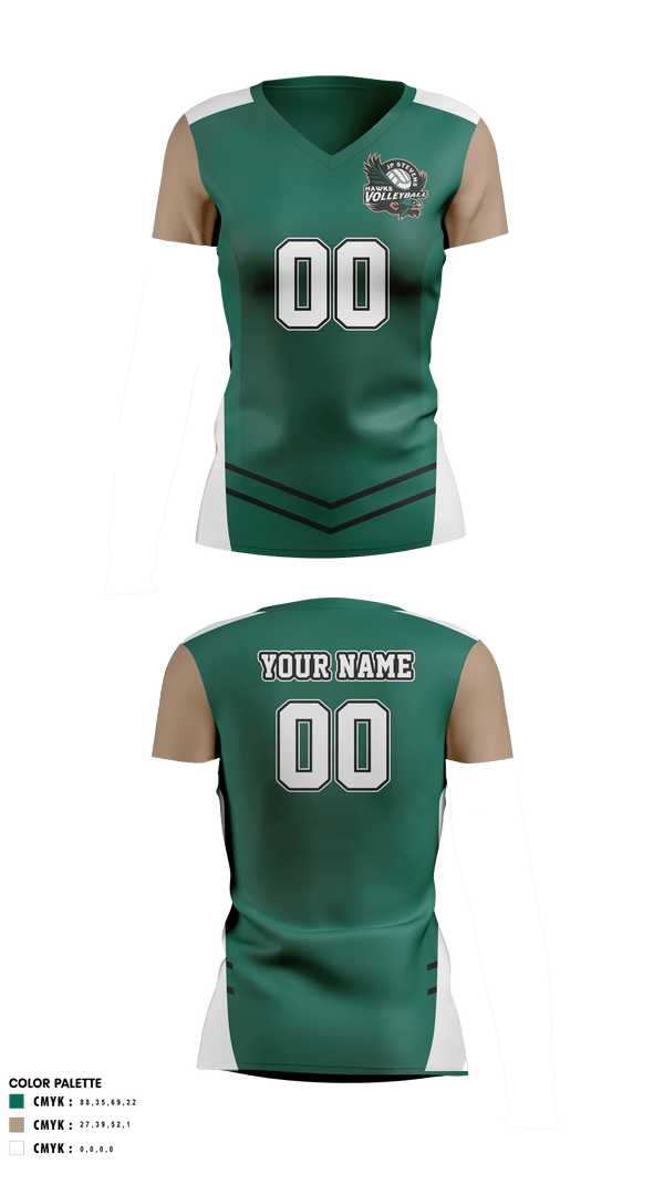 Women's Short Sleeve Vneck Shirt, John P Stevens High School Volleyball, Women's Volleyball, Teamtime, Team time, sublimation, custom sports apparel, team uniforms, spirit wear, spiritwear, sports uniforms, custom shirts, team store, custom team store, fundraiser sports, apparel fundraiser