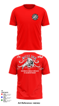 Benedictine Wrestling 76279848 Short Sleeve Performance Shirt - 9