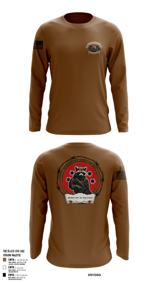 Long Sleeve Performance Shirt, 441st Engineer Company, Army, Teamtime, Team time, sublimation, custom sports apparel, team uniforms, spirit wear, spiritwear, sports uniforms, custom shirts, team store, custom team store, fundraiser sports, apparel fundraiser