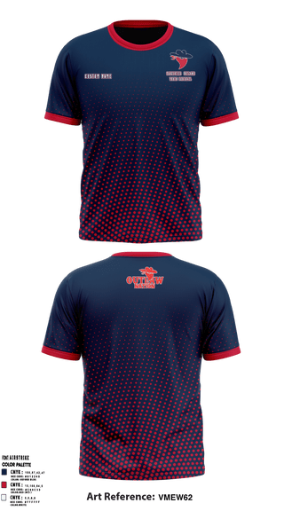 Short Sleeve Performance Shirt, Saugerties Outlaws Youth Football, Football, Teamtime, Team time, sublimation, custom sports apparel, team uniforms, spirit wear, spiritwear, sports uniforms, custom shirts, team store, custom team store, fundraiser sports, apparel fundraiser