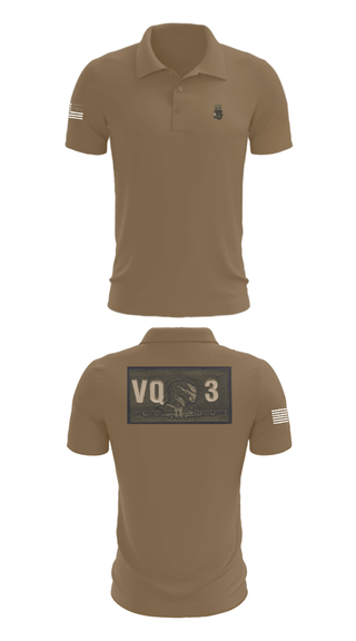 Short Sleeve Performance Polo, VQ-3 DET TRVS, Navy, Teamtime, Team time, sublimation, custom sports apparel, team uniforms, spirit wear, spiritwear, sports uniforms, custom shirts, team store, custom team store, fundraiser sports, apparel fundraiser