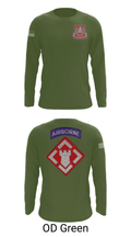 37th engineer bn 83010266 Long Sleeve Performance Shirt - 46