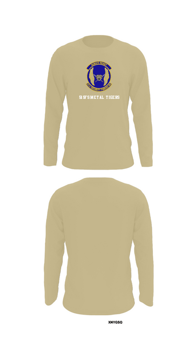51SFS Metal Tigers 2477629 Long Sleeve Performance Shirt - 92