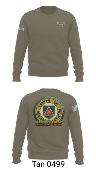 Crew Neck Sweatshirt, 51st Combat Engineers, Army, Teamtime, Team time, sublimation, custom sports apparel, team uniforms, spirit wear, spiritwear, sports uniforms, custom shirts, team store, custom team store, fundraiser sports, apparel fundraiser