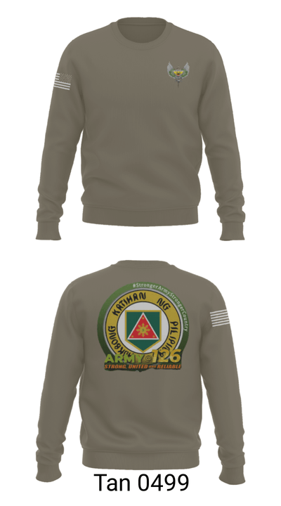51st Combat Engineers 81487377 Crew Neck Sweatshirt - 65