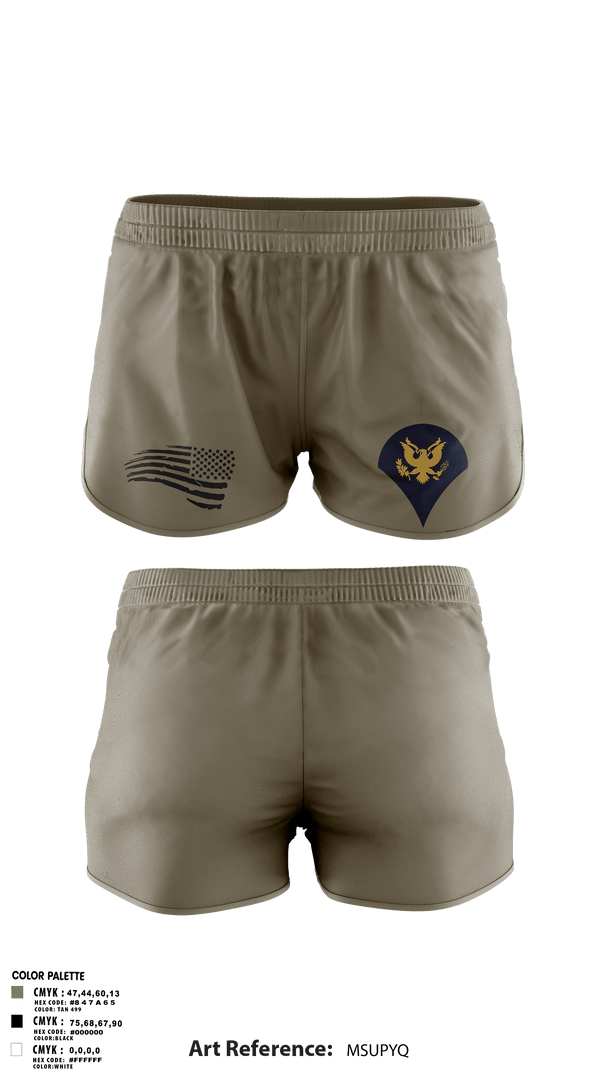 Ranger Panties, 205TH MOD, Army, Teamtime, Team time, sublimation, custom sports apparel, team uniforms, spirit wear, spiritwear, sports uniforms, custom shirts, team store, custom team store, fundraiser sports, apparel fundraiser
