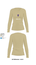 526th TFS 89868786 Women's Long Sleeve V-neck Shirt - 82