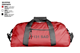 Duffle Bag, 131 SAD, Army, Teamtime, Team time, sublimation, custom sports apparel, team uniforms, spirit wear, spiritwear, sports uniforms, custom shirts, team store, custom team store, fundraiser sports, apparel fundraiser