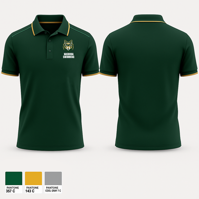 Nashoba Regional High School Swimming 57555819 Long Sleeve Performance Polo - 1