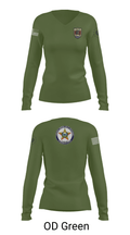 Battallion Nonualco 54860268 Women's Long Sleeve V-neck Shirt - 57