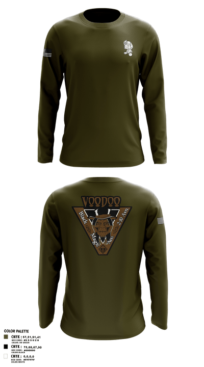 A Co.2-10 AHB 24005115 Long Sleeve Performance Polo - 97
