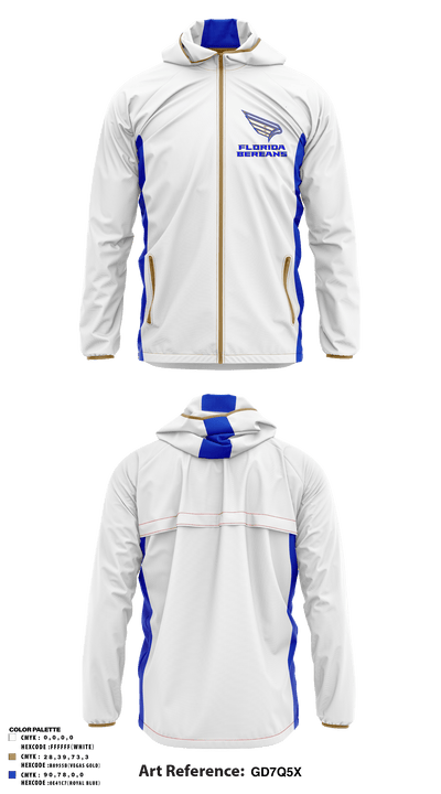 FLORIDA BEREANS 33268079 Windbreaker - 3