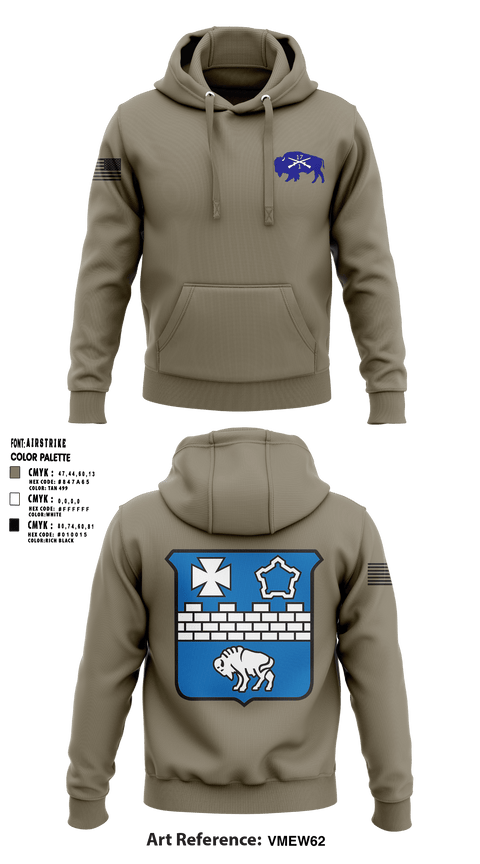 Hoodie, 1-17 Infantry Regiment, Army, Teamtime, Team time, sublimation, custom sports apparel, team uniforms, spirit wear, spiritwear, sports uniforms, custom shirts, team store, custom team store, fundraiser sports, apparel fundraiser