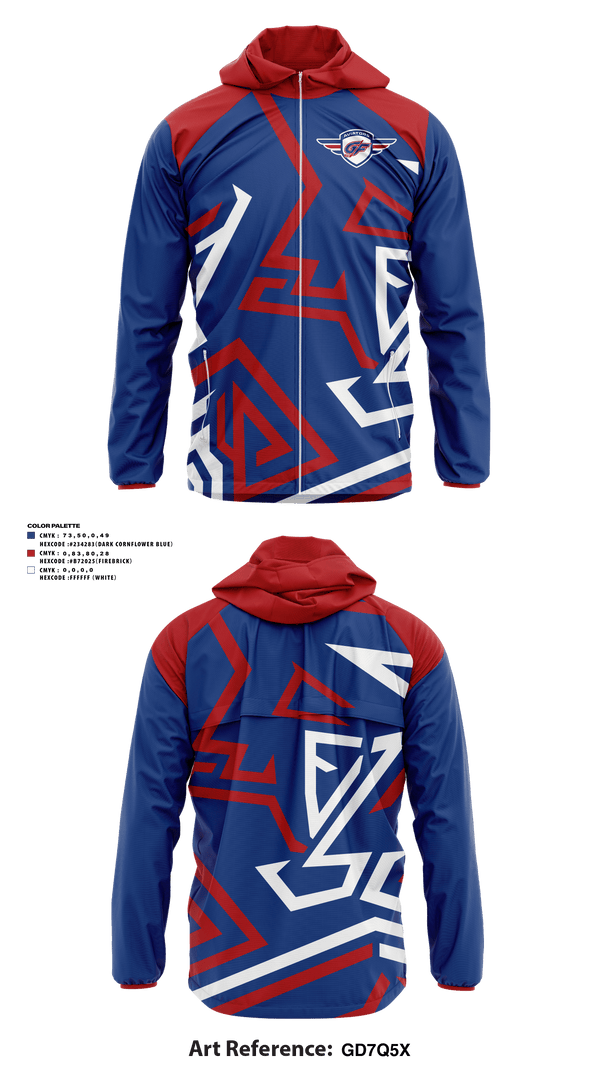 Windbreaker, GRAND FORKS YOUTH HOCKEY ASSOCIATION 92789320, Ice Hockey, Teamtime, Team time, sublimation, custom sports apparel, team uniforms, spirit wear, spiritwear, sports uniforms, custom shirts, team store, custom team store, fundraiser sports, apparel fundraiser