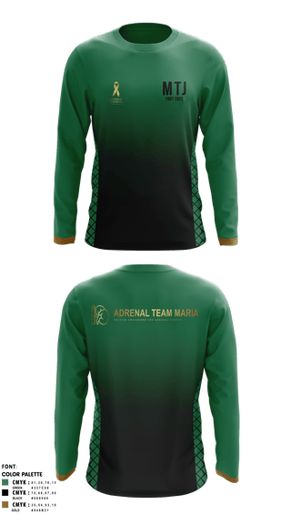 Long Sleeve Performance Shirt, Adrenal Team Maria Pelotonia, Cycling, Teamtime, Team time, sublimation, custom sports apparel, team uniforms, spirit wear, spiritwear, sports uniforms, custom shirts, team store, custom team store, fundraiser sports, apparel fundraiser
