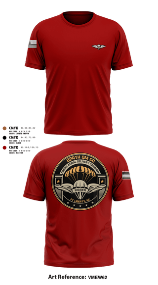 Short Sleeve Performance Shirt, 824th QM CO (CADC-A), Army, Teamtime, Team time, sublimation, custom sports apparel, team uniforms, spirit wear, spiritwear, sports uniforms, custom shirts, team store, custom team store, fundraiser sports, apparel fundraiser