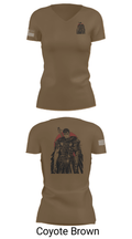 EAF 90361706 Women's Short Sleeve V-neck Shirt - 8