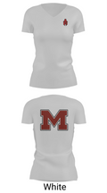 Redmen 61765245 Women's Short Sleeve V-neck Shirt - 19