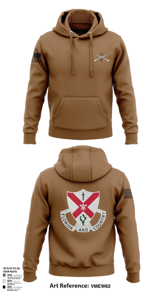 Hoodie, C Co 1-124 Rifle Company, National Guard, Teamtime, Team time, sublimation, custom sports apparel, team uniforms, spirit wear, spiritwear, sports uniforms, custom shirts, team store, custom team store, fundraiser sports, apparel fundraiser