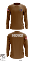 452d Aeromedical Staging Squadron 30714364 Long Sleeve Performance Shirt - 5