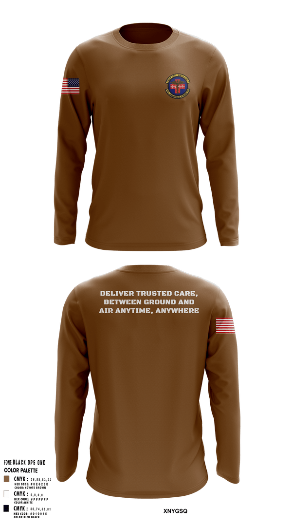 Long Sleeve Performance Shirt, 452d Aeromedical Staging Squadron, Air Force, Teamtime, Team time, sublimation, custom sports apparel, team uniforms, spirit wear, spiritwear, sports uniforms, custom shirts, team store, custom team store, fundraiser sports, apparel fundraiser