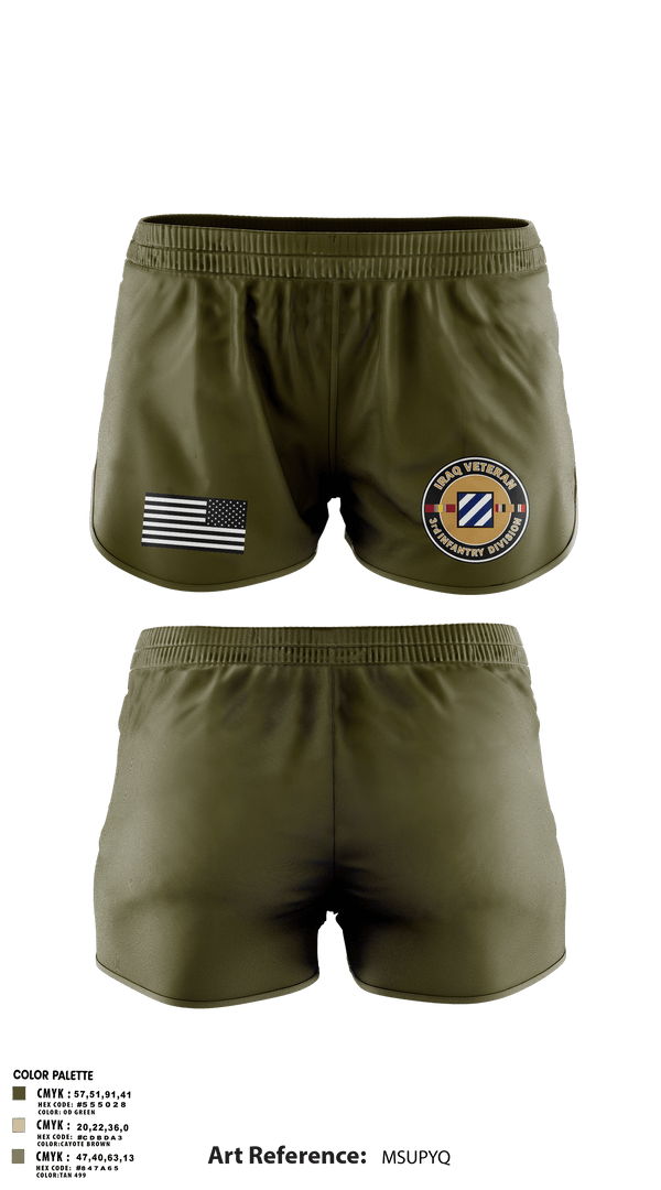 Ranger Panties, 1st Armored Brigade Combat Team, Army, Teamtime, Team time, sublimation, custom sports apparel, team uniforms, spirit wear, spiritwear, sports uniforms, custom shirts, team store, custom team store, fundraiser sports, apparel fundraiser