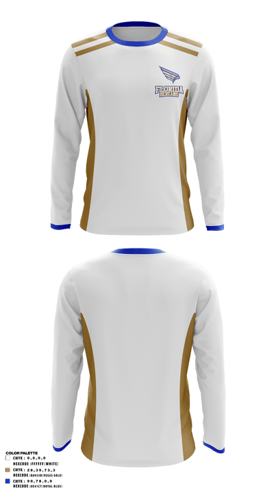 FLORIDA BEREANS 33268079 Long Sleeve Performance Shirt - 1