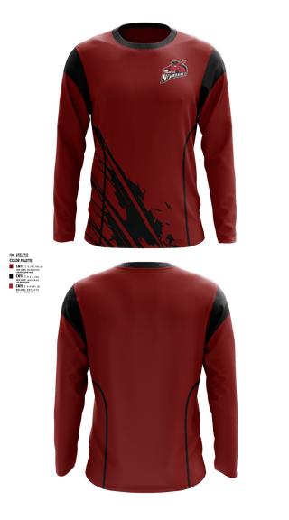 Long Sleeve Performance Shirt, MULES, Men's Basketball, Teamtime, Team time, sublimation, custom sports apparel, team uniforms, spirit wear, spiritwear, sports uniforms, custom shirts, team store, custom team store, fundraiser sports, apparel fundraiser