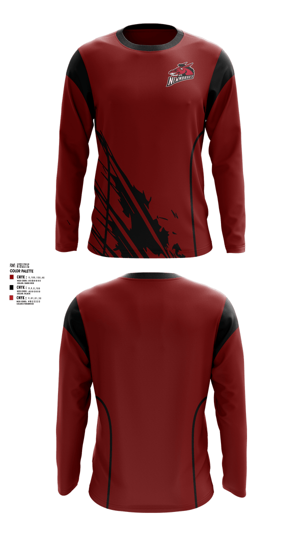 Long Sleeve Performance Shirt, MULES, Men's Basketball, Teamtime, Team time, sublimation, custom sports apparel, team uniforms, spirit wear, spiritwear, sports uniforms, custom shirts, team store, custom team store, fundraiser sports, apparel fundraiser