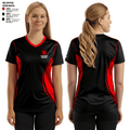 Belle Chasse High School Volleyball 45149248 Women's Short Sleeve V-neck Shirt - 1