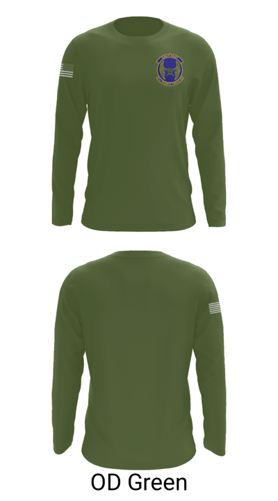 51SFS Metal Tigers 2477629 Long Sleeve Performance Shirt - 46