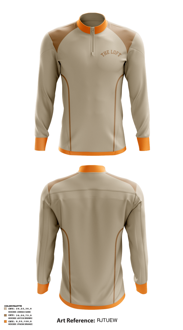 Quarter Zip Jacket, The loft, Men's Basketball, Teamtime, Team time, sublimation, custom sports apparel, team uniforms, spirit wear, spiritwear, sports uniforms, custom shirts, team store, custom team store, fundraiser sports, apparel fundraiser