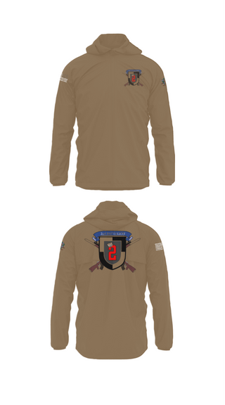 Windbreaker, 2nd Battalion, Army, Teamtime, Team time, sublimation, custom sports apparel, team uniforms, spirit wear, spiritwear, sports uniforms, custom shirts, team store, custom team store, fundraiser sports, apparel fundraiser