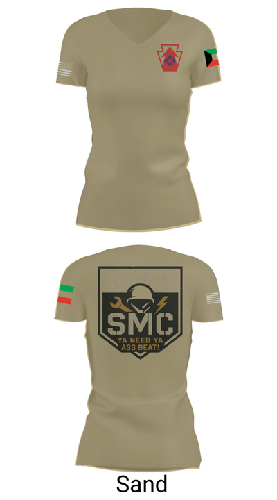 3622 SMC 47785047 Women's Short Sleeve V-neck Shirt - 88
