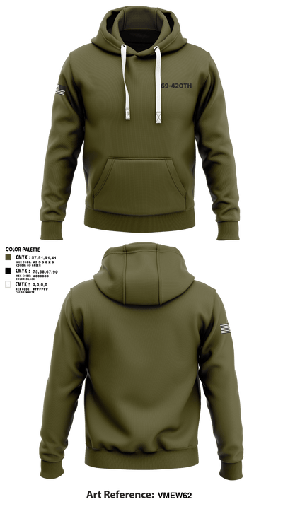 69-420th 82306525 Hoodie - 1
