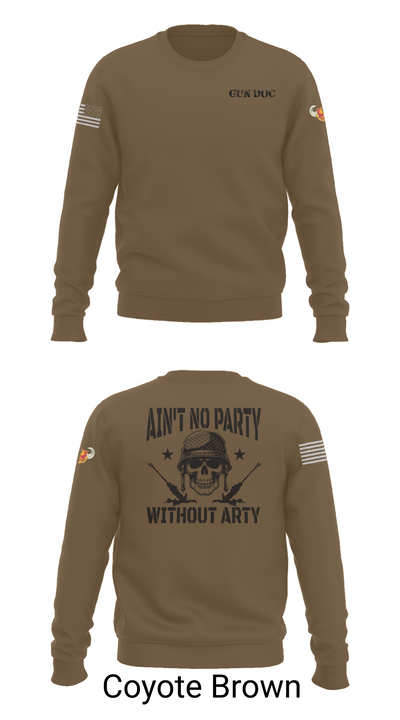 1-320th FA, Fox Battery 2295294 Crew Neck Sweatshirt - 5