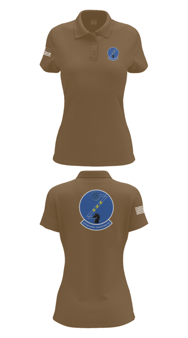 Women's Short Sleeve Performance Polo, 83 NOS, Air Force, Teamtime, Team time, sublimation, custom sports apparel, team uniforms, spirit wear, spiritwear, sports uniforms, custom shirts, team store, custom team store, fundraiser sports, apparel fundraiser