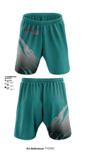 Copper Cities Youth Sports 81576985 Athletic Shorts With Pockets - 1