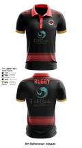 Rattlers rugby 88318311 Short Sleeve Performance Polo - 8
