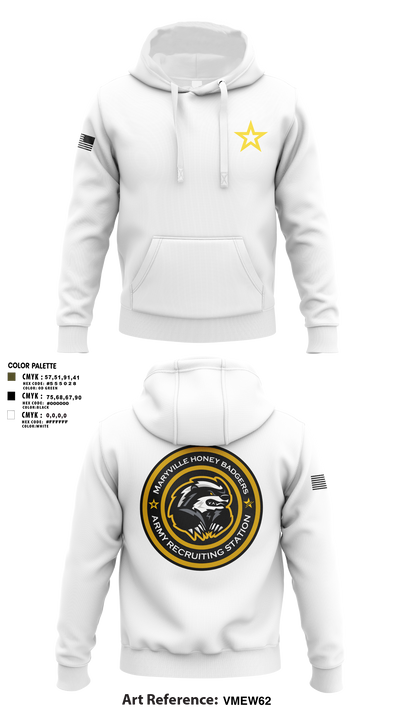 Maryville Honeybadger 60960842 Hoodie - 5