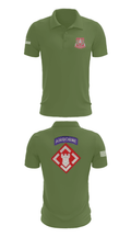 37th engineer bn 83010266 Short Sleeve Performance Polo - 47