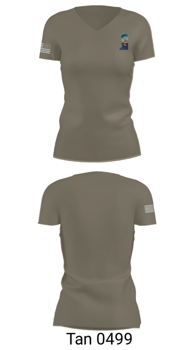 SMW 777 26525644 Women's Short Sleeve V-neck Shirt - 68